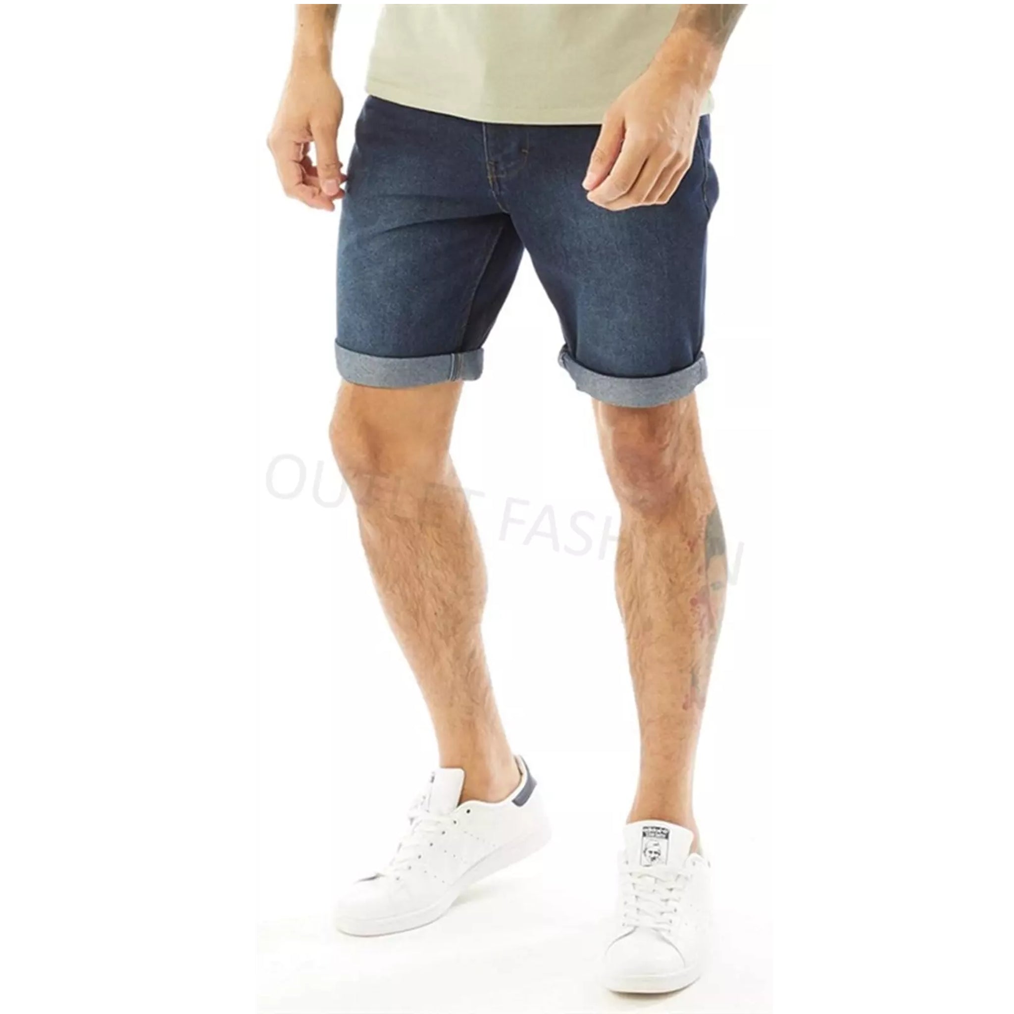 Ex store (Next) men’s blue denim shorts casual everyday wear